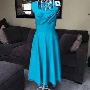 NWT MUXXN sz 6 vintage look sweetheart swing dress